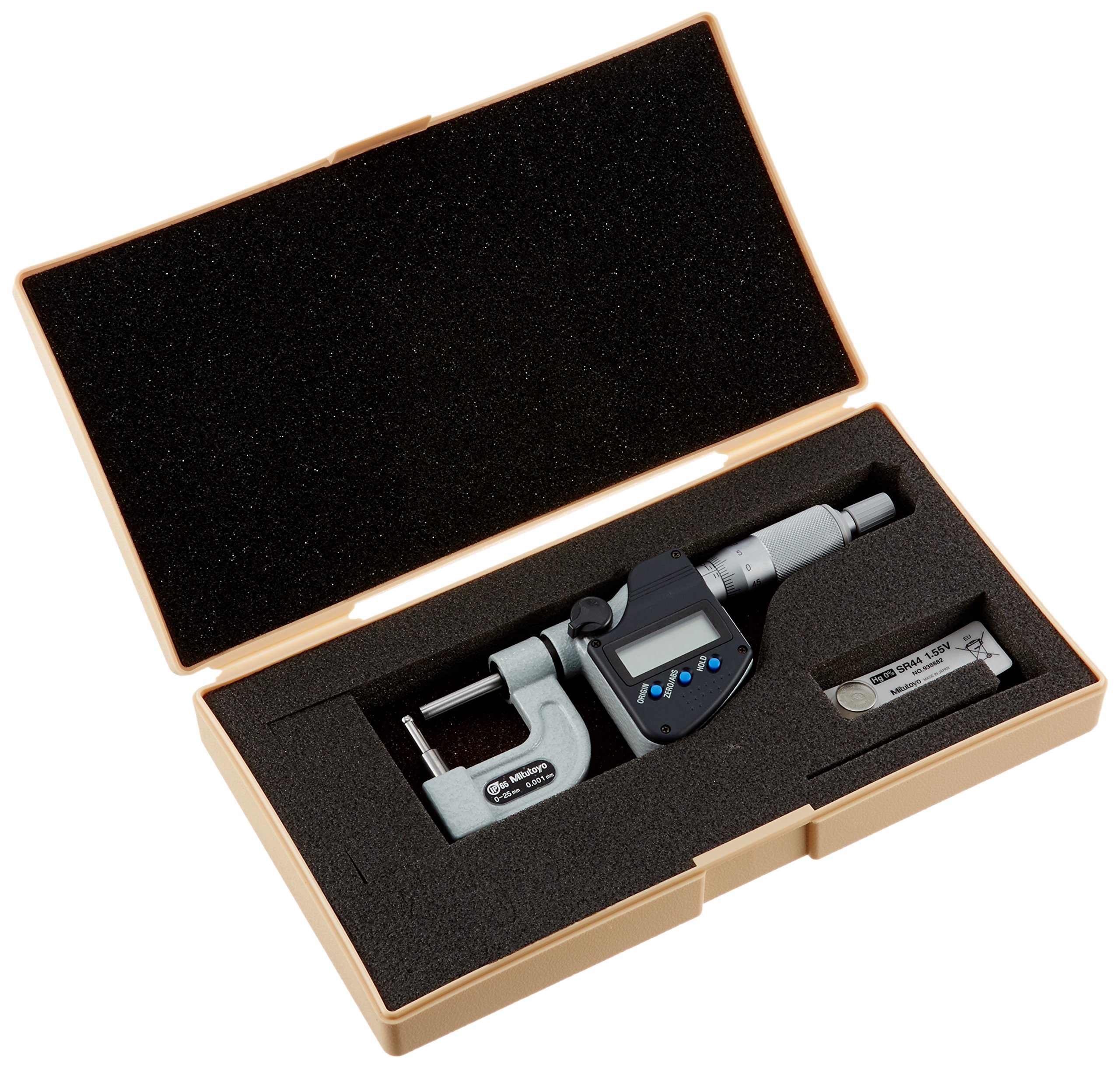 Mitutoyo 395-263-30 BMB3-25MX Tube Micrometer, IP65, Type C, 0-25